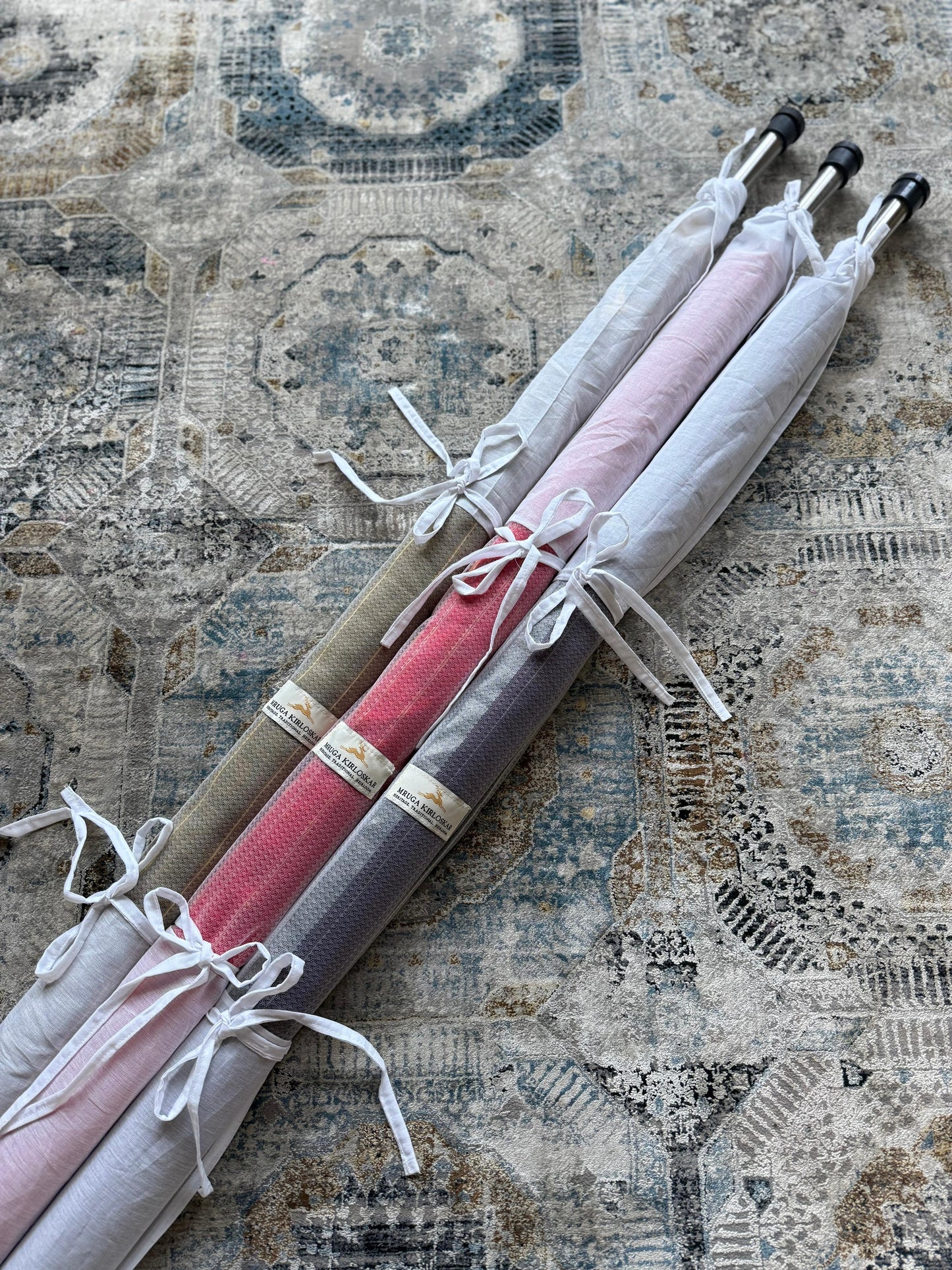 Muslin Rod Cover with Mesh Panel