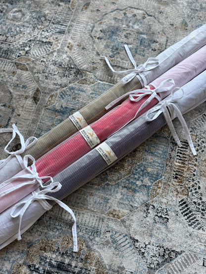 Muslin Rod Cover with Mesh Panel