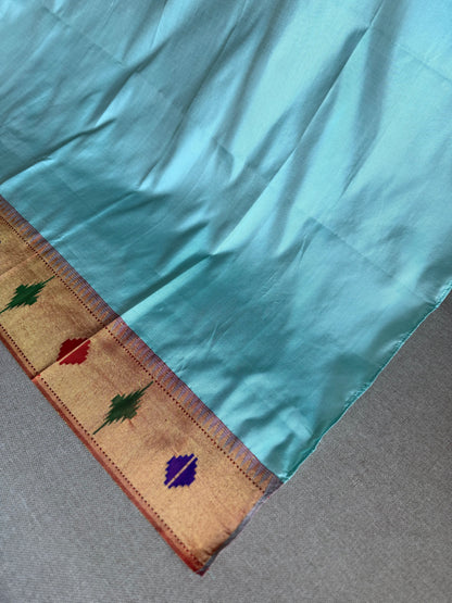 Light Blue Barao Panja Blouse Piece