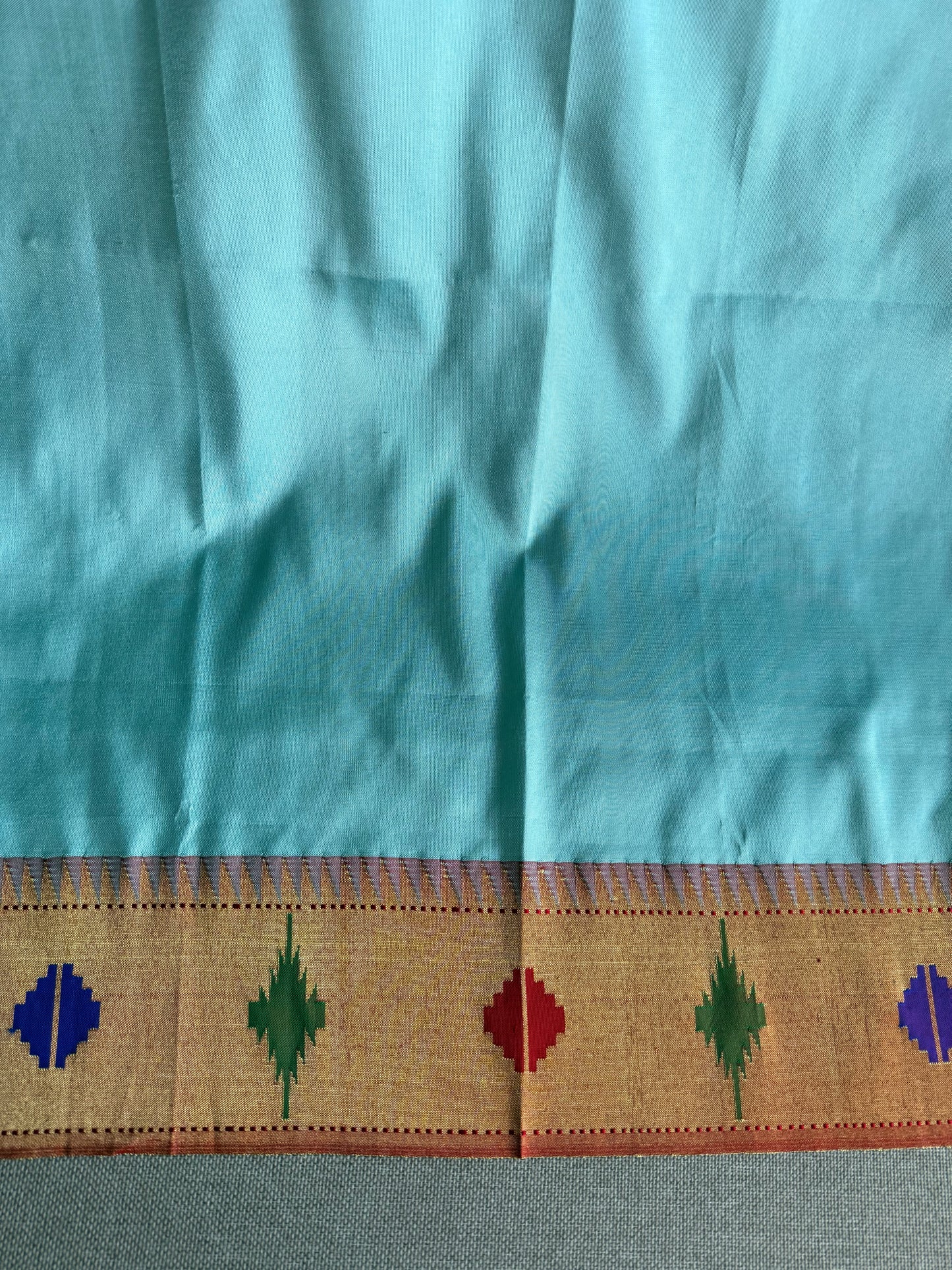 Light Blue Barao Panja Blouse Piece