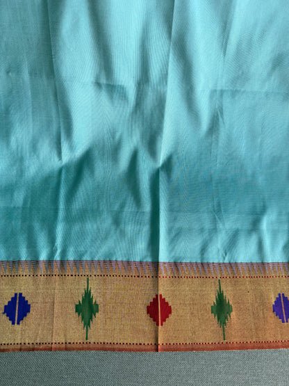 Light Blue Barao Panja Blouse Piece